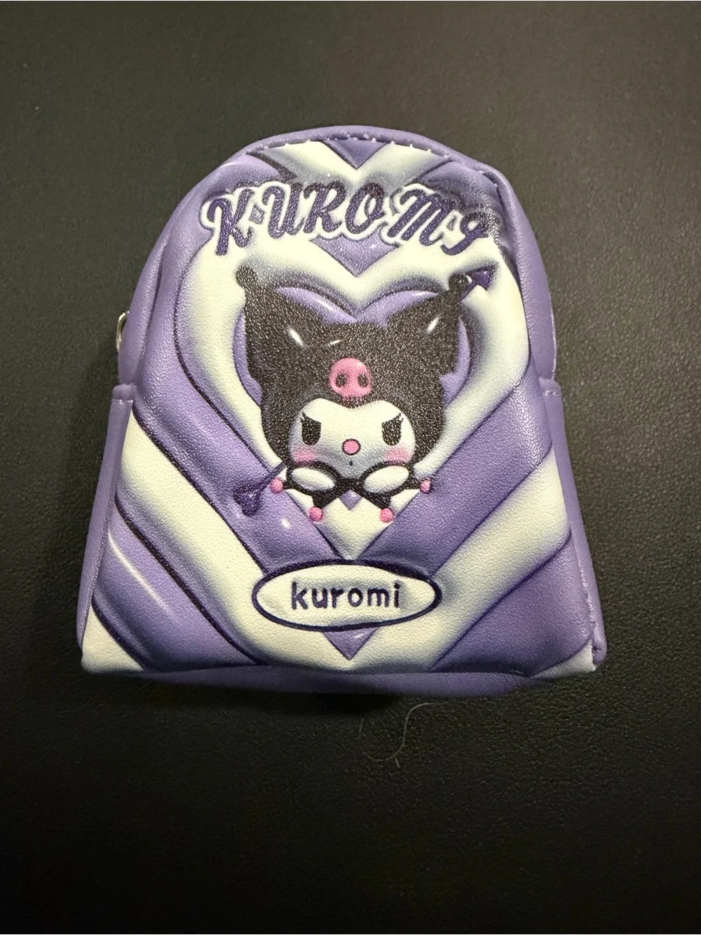 Kuromi Purple Mini Key & Card Holder